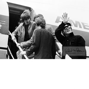 Beatles Boarding Plane for Minnesota