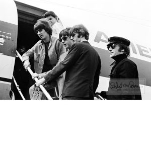Beatles Boarding Plane for Minnesota
