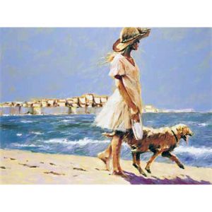 Morning Walks by Aldo Luongo giclee on paper