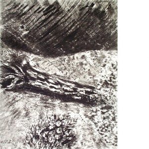 Chagall Oak and Reed 11.5 X 9.5"