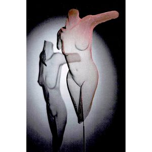 Andrea Shadow Sculpture by Randy Cooper wire sculpture