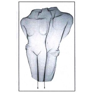 I Love You Shadow Sculpture by Randy Cooper wire sculpture