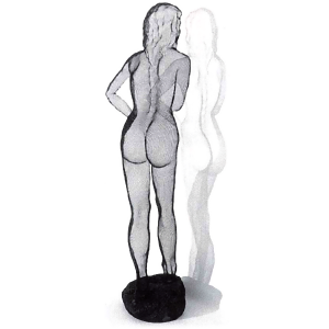 Shira Shadow Sculpture by Randy Cooper wire sculpture