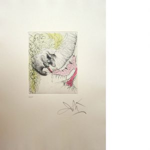 Dali, Man Kissing Shoe