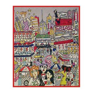 The Characters You Meet by Charles Fazzino 3d serigraph