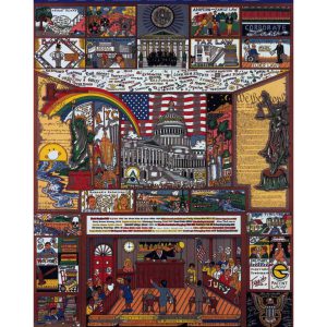 I'll See Ya' in Court by Charles Fazzino 3d serigraph