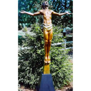 Christ Rising by Frederick Hart bronze sculpture