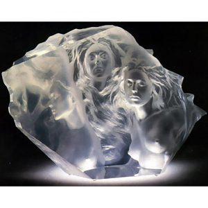 Counterpoint by Frederick Hart acrylic sculpture