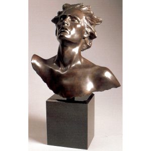 hart Bronze Sculpture Head of Male