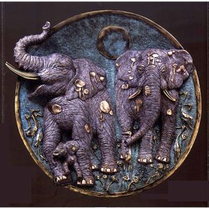 Elephant Family Platter