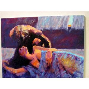 Dawn II (Lovers) by Aldo Luongo giclee on canvas