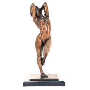 Charisma, Maquette (Cast Bronze) by Bill Mack bronze sculpture