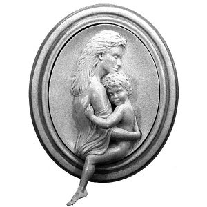 Cherish (Bonded Sand) by Bill Mack bronze sculpture