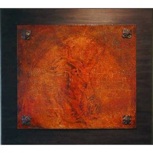 Descending Verses by McMullen bronze sculpture