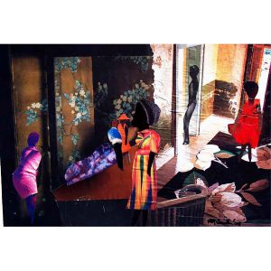 The Quiet After the Storm by Mel Smith collage