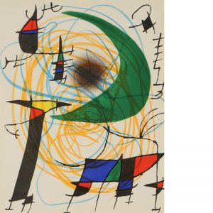 Mirol LIthograph Book 1, Lithograph V