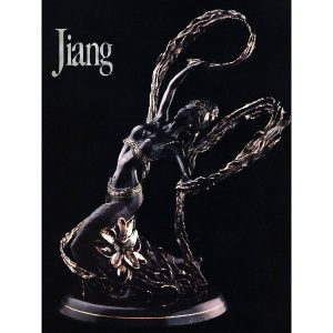 Ribbon Dancer by Jiang Tiefeng bronze sculpture