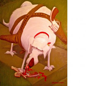 Scooter Has Trouble Loading His Cap Gun