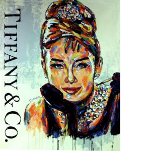 Sophisticated Audrey, Artist Emberllished-0