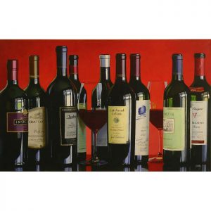 Nine California Reds, giclee on canvas by Thomas Stiltz giclee on canvas