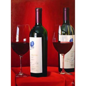 A Toast to Opus, giclee on canvas by Thomas Stiltz giclee on canvas