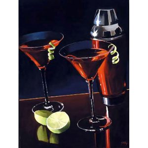 Very Cosmopolitan, giclee on canvas by Thomas Stiltz giclee on canvas