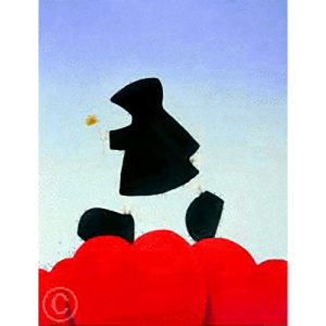 Walking on Love by Mackenzie Thorpe serigraph on paper