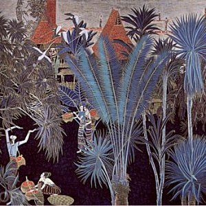 Amorous Feelings of Xishuangbanna by Ting Shao Kuang serigraph on paper