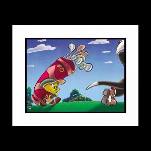 Caddy With A Tattitude by Warner Brothers giclee on paper
