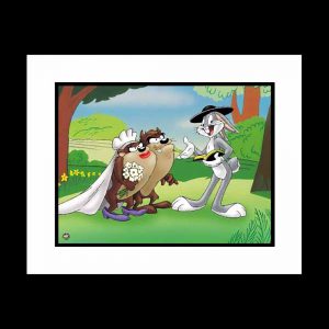Devil May Hare - Taz Wedding by Warner Brothers giclee on paper