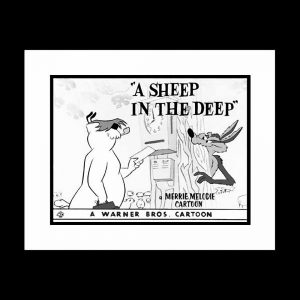 A Sheep in the Deep by Warner Brothers lobby card