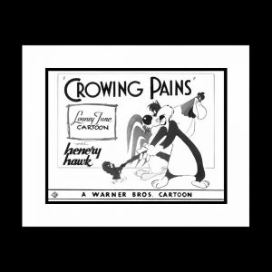 Crowing Pains #1 by Warner Brothers lobby card