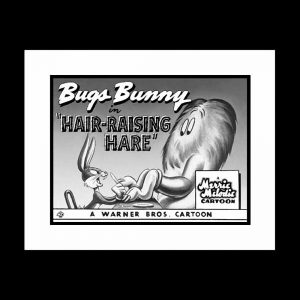 Hair-Raising Hare by Warner Brothers lobby card