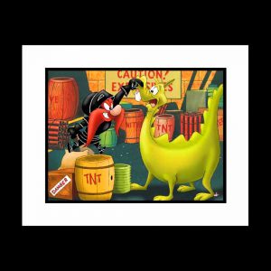 Stupid Dragon by Warner Brothers giclee on paper
