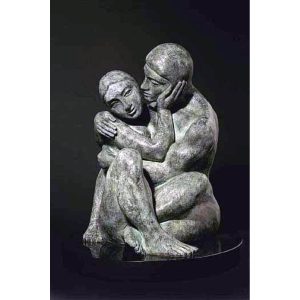The Whisper, 26-inch sculpture