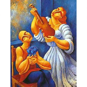 Untitled Inspiration by Yuroz serigraph on paper